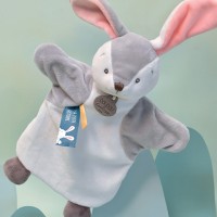 Marionnette à Main Lapin - 25 cm