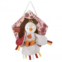 DC4048- peluche oiseau terracota