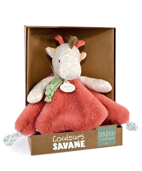 doudou plat girafe -DC4073